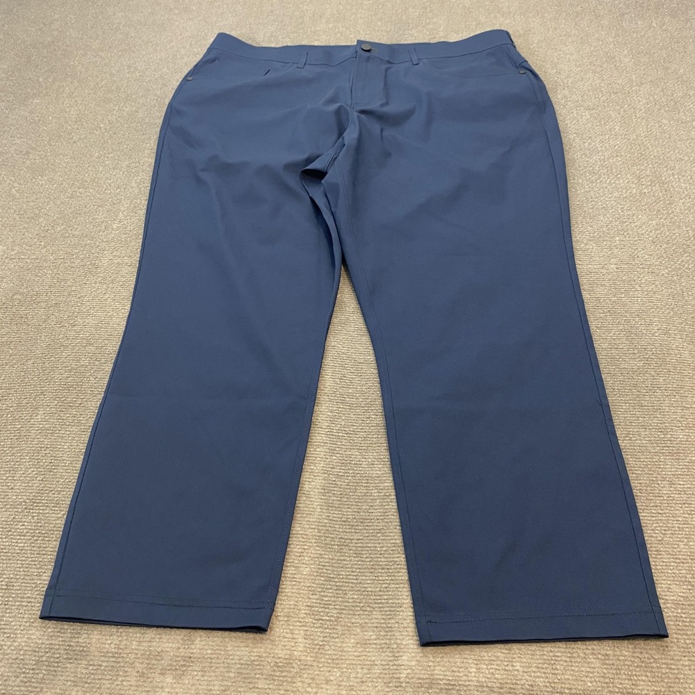 Public Rec Pants Mens 40x26 Blue Performance 5 Pocket Casual Golf Stretch Travel